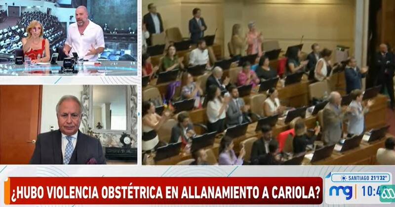 José Antonio Neme reaccionó al caso de Karol Cariola. Créditos: Captura Mega