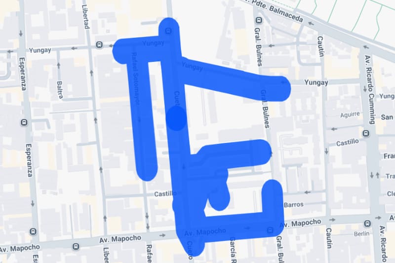 En este sector de la capital, el corte de luz durará seis horas. Créditos: Enel.