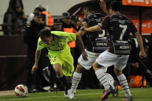Jugó en la última goleada de Lanús sobre la U.