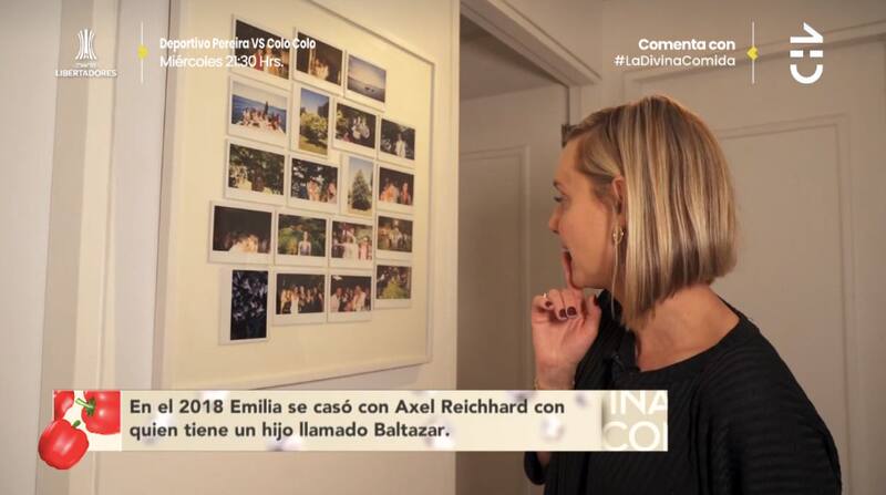 Un espacio con imágenes de su matrimonio / CHV