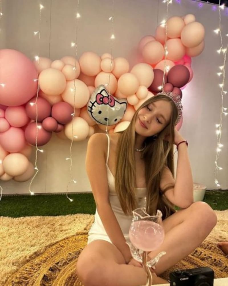 La hija de la modelo tuvo dos celebraciones por sus 18 años cumplidos. Créditos: Instagram.