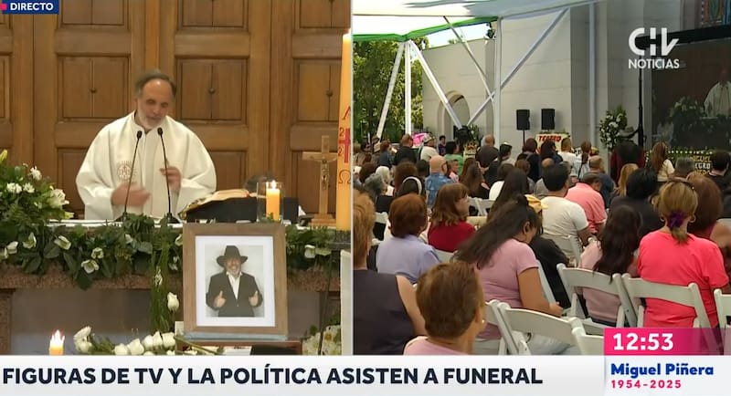 Los restos de Miguel quedarán en el Parque del Recuerdo en Huechuraba. Créditos: Captura CHV