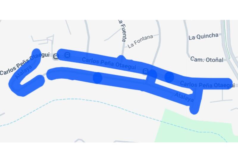 Los trabajos van a comenzar a las 11:30 horas en el sector.