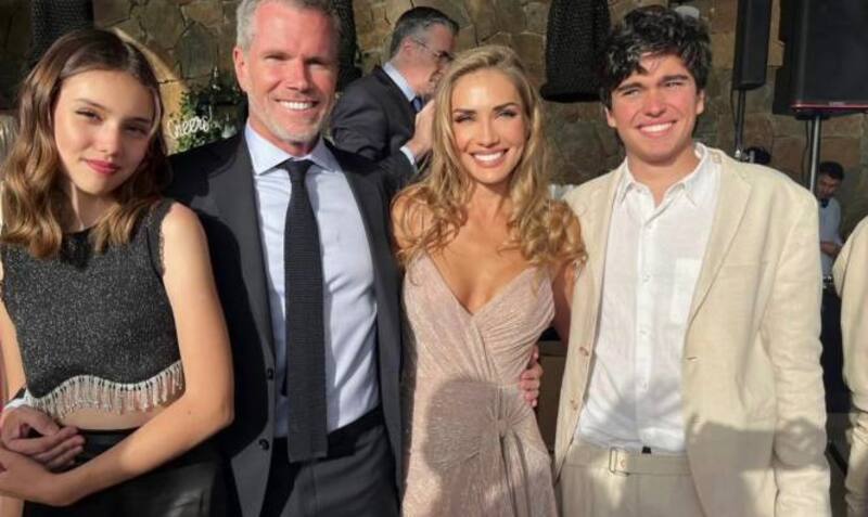 Felipe Bulnes junto a Carolina de Moras. Foto: Instagram.