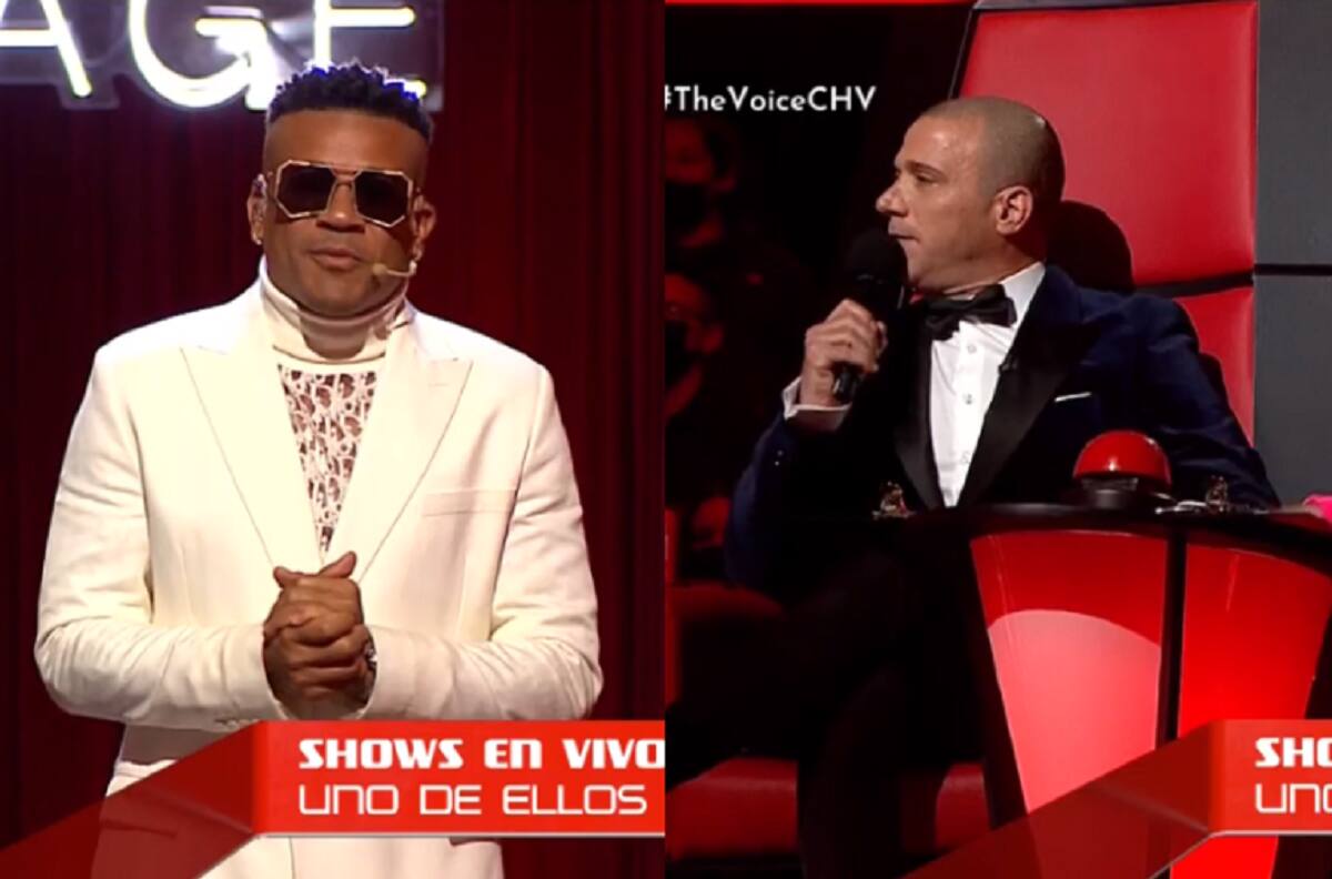 "¿Me quieres quitar esa pega?": Julián Elfenbein y Randy de Gente de Zona sacaron risas tras intercambiar puestos en "The Voice Chile"