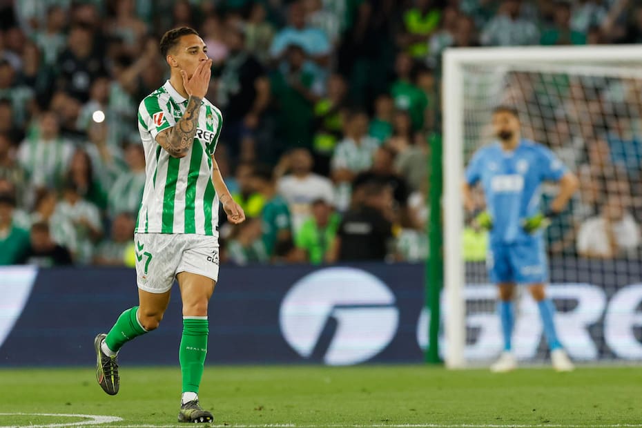 El brasileño en Real Betis. Foto: EFE