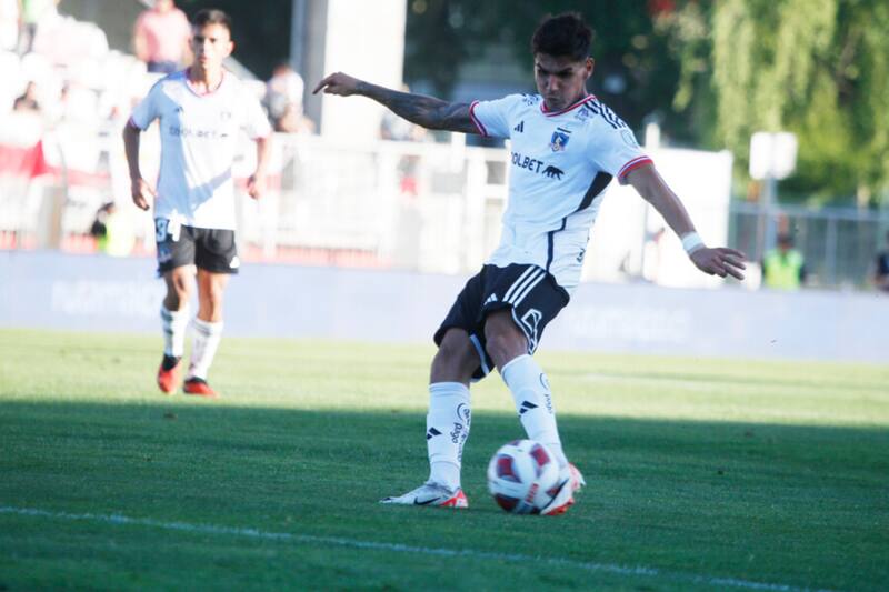 Erick Wiemberg marcó el último gol de Colo Colo en el Campeonato Nacional (Foto: Photosport)