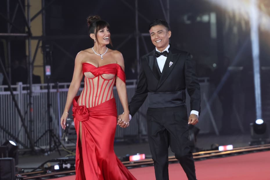 La pareja se apoya mutuamente.