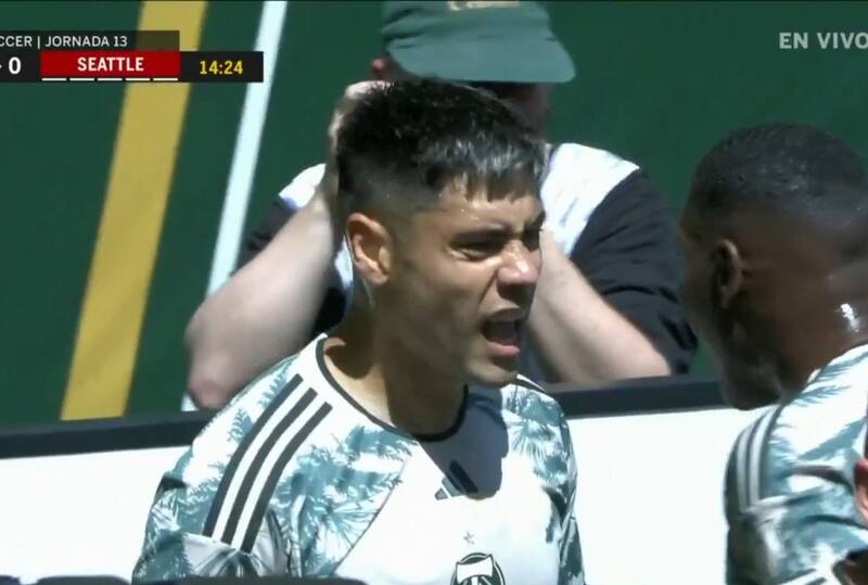 anotó su quinto tanto de la temporada en la MLS.