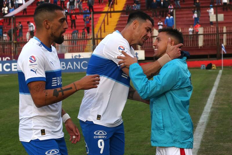 cuando enfrentó a la UC con O'Higgins. Foto: Agencia Aton.