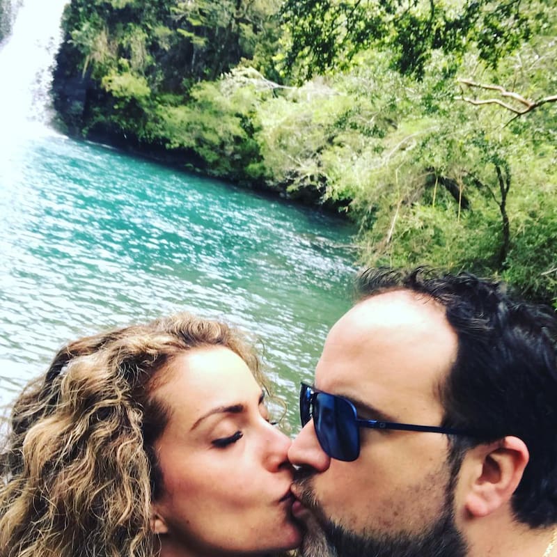 Daniel Sauer y Titi Ahubert