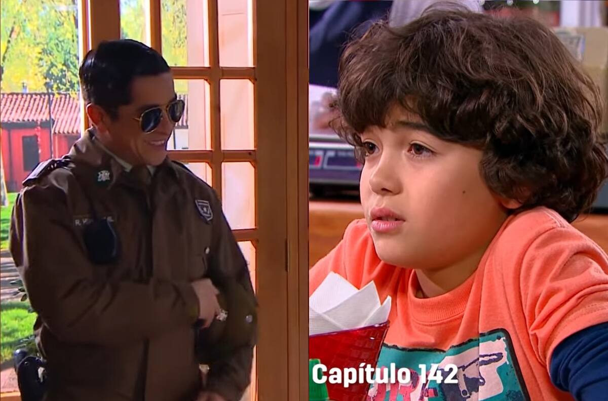 "Cómo creció este cabro lindo": Fernando Godoy mostró lo alto que está Vicente Soto, joven actor de "Pobre Gallo"