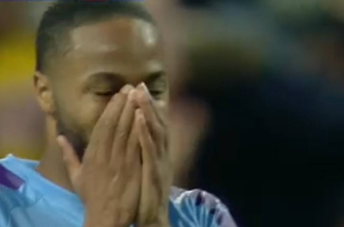Sterling dejó tirado a De Gea y se perdió increíblemente el empate del City