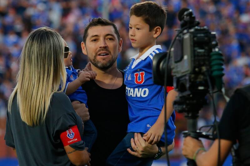 El exftubolista en la U. Foto: Agencia Aton.