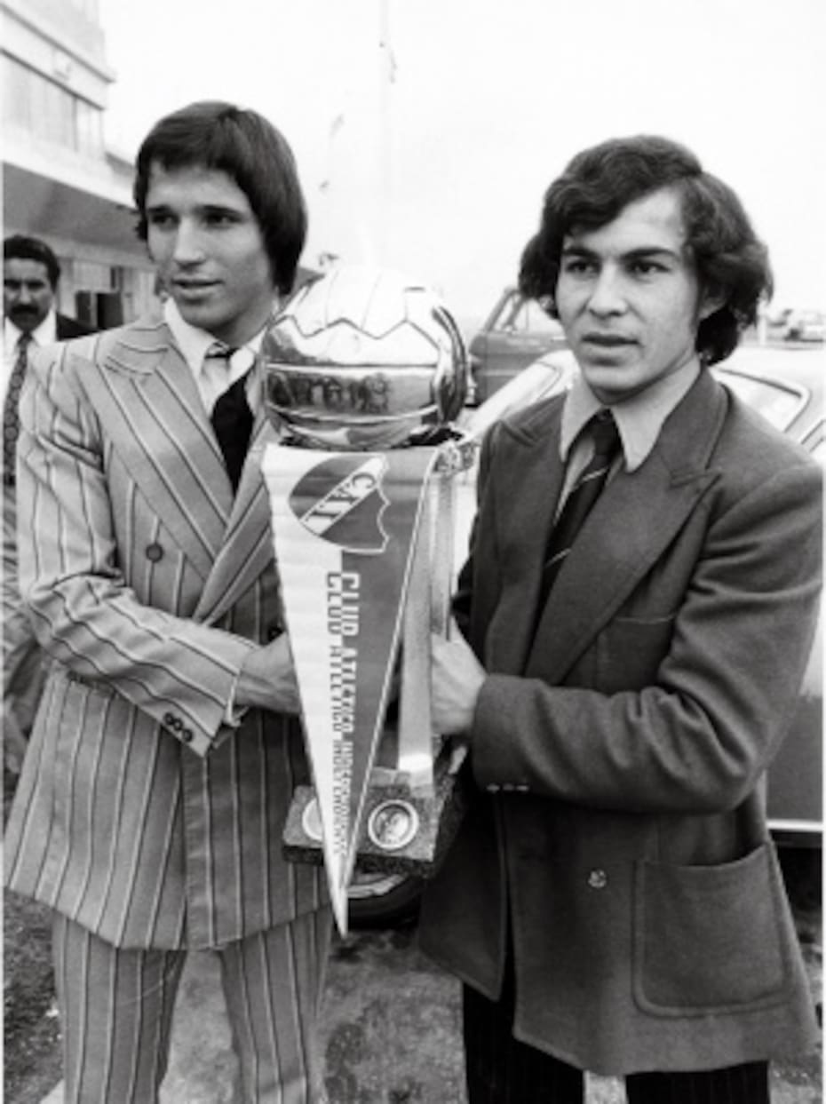 Ricardo Bochini y Daniel Bertoni formaron una de las mejores duplas de la historia del fútbol sudamericano.