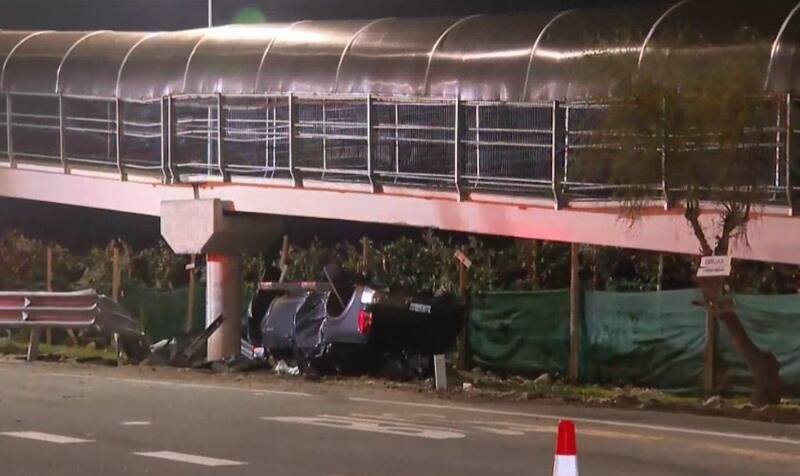 sufrió la amputación de su pie derecho, luego de un violento accidente.