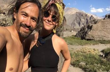 “Amores viajeros”: La romántica dedicatoria de Montserrat Ballarín a Francisco Puelles y su hijo, Silvestre, en medio de su aventura por el sur