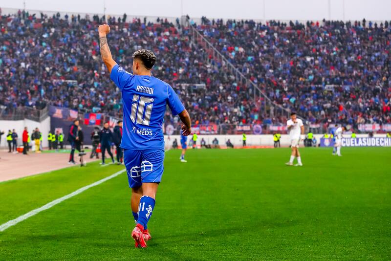 brilló en victoria de la U sobre Unión Española. Foto: Aton.