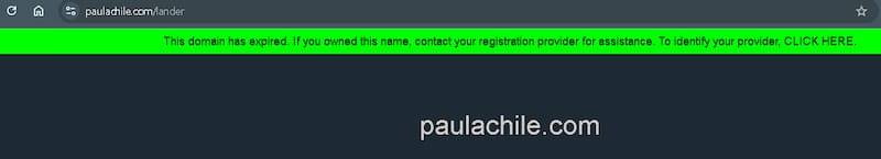 Sitio web de Paula Chile.