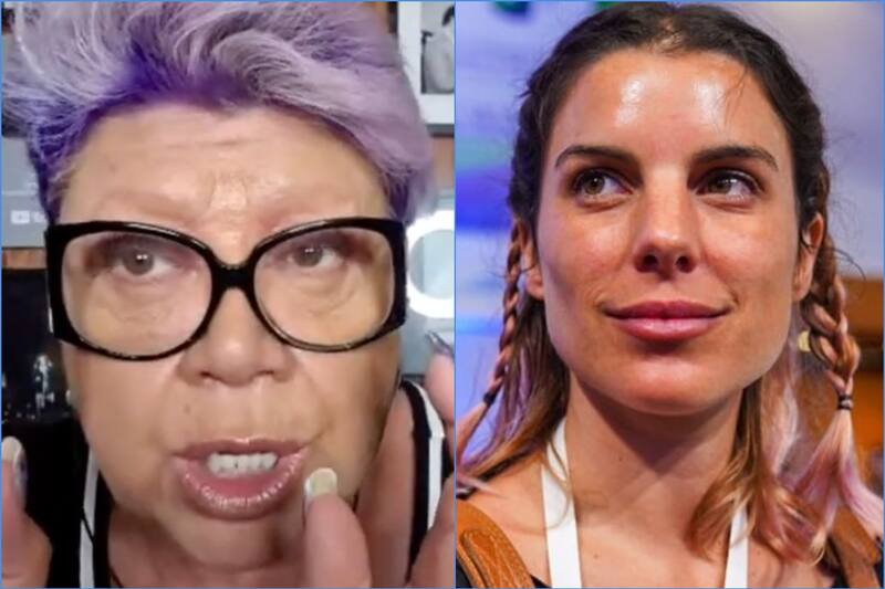 Criticó a Maite Orsini. Créditos: YouTube, Instagram.