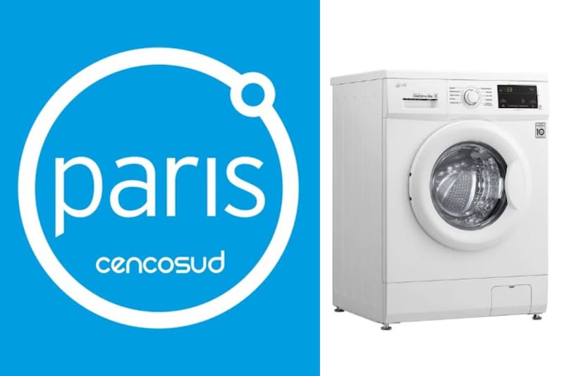 París ofrece lavadoras con más de un 50% de descuento.