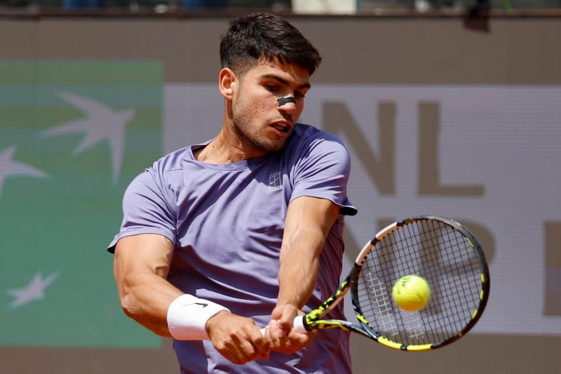 en el Masters 1000 de Roma. Foto: EFE.