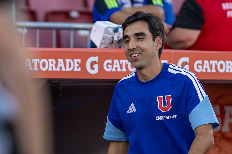 en el debut de la U ante Audax. Foto: Felipe Escobedo / En Cancha