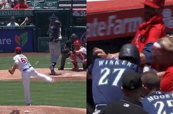 VIDEO | ¡Se vaciaron las bancas! Interminable pelea en la MLB tras pelotazo a Jesse Winker