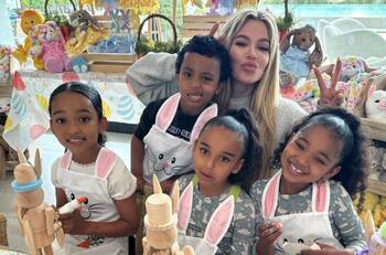 La lujosa celebración de Pascua de la familia Jenner-Kardashian