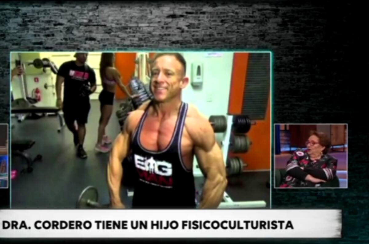 “Yo dije ahí está mi genética”: Doctora Cordero destacó las habilidades de su hijo fisicoculturista