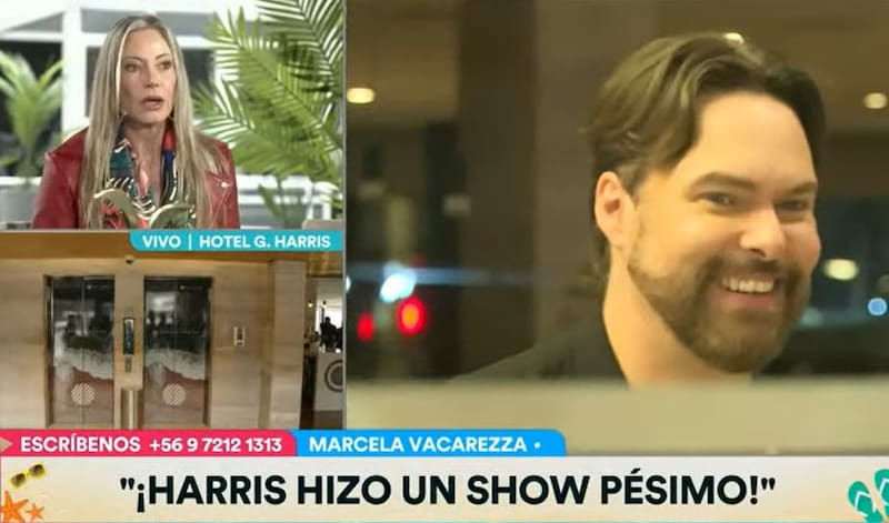 Marcela Vacarezza arremetió contra George Harris. Créditos: Captura Canal 13