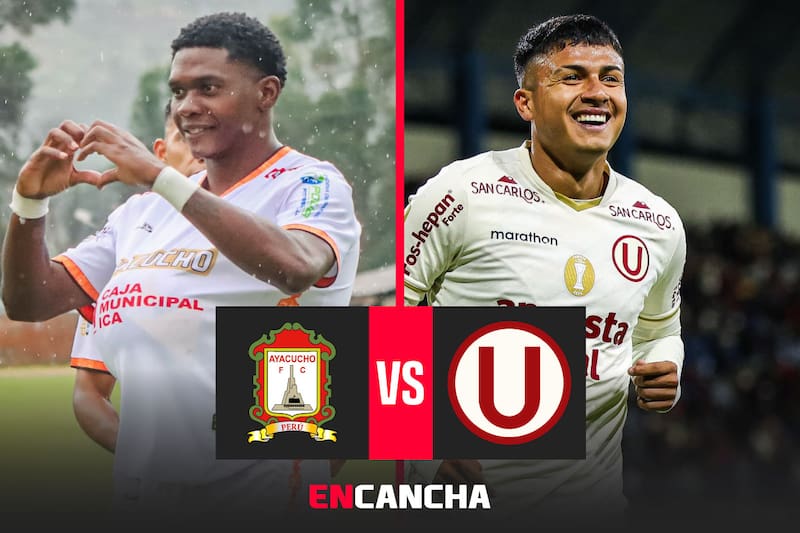 por la fecha 15 de la Liga Peruana. Foto: RRSS de Ayacucho y Universitario.
