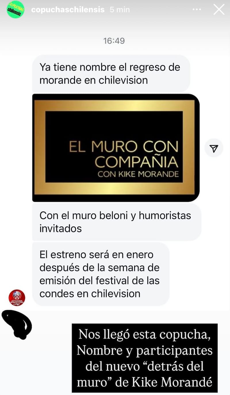 Revelan nuevos detalles del programa de humor.