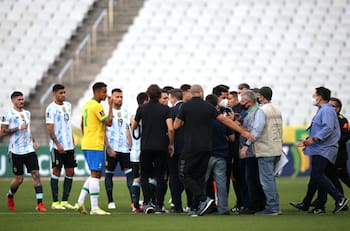 ¡Escándalo! Conmebol dio por suspendido el Brasil vs Argentina y FIFA resolverá su desenlace