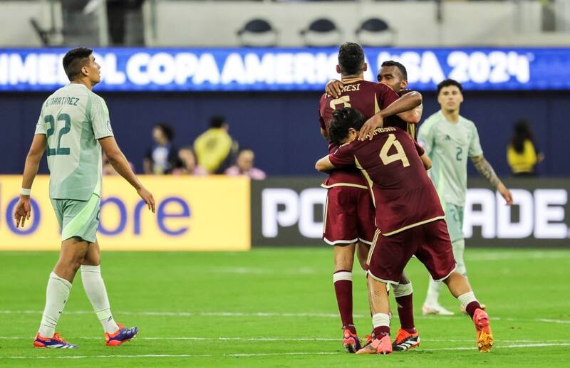 Venezuela fue el verdugo de México en el Grupo B. Foto: EFE