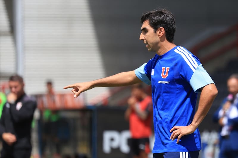 DT de Universidad de Chile. Foto: Agencia Aton.