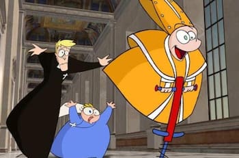 La serie animada de culto sobre el Papa que pidieron cancelar en Chile y que muy pocos recuerdan
