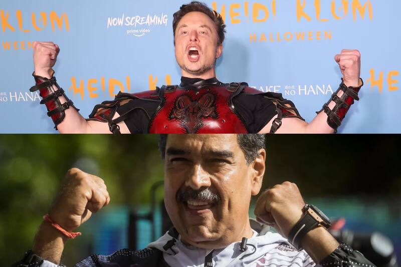 El empresario aceptó la propuesta de la autoridad de una pelea física.