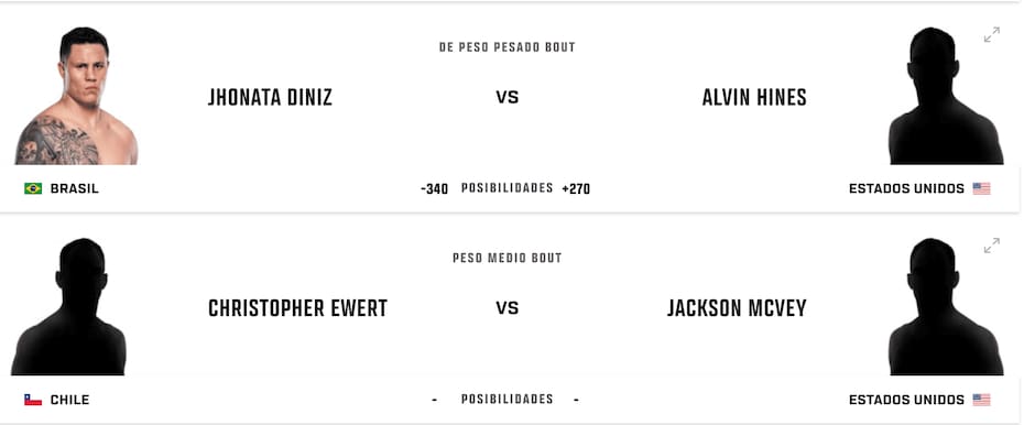 ya es parte de la cartelera oficial de la UFC