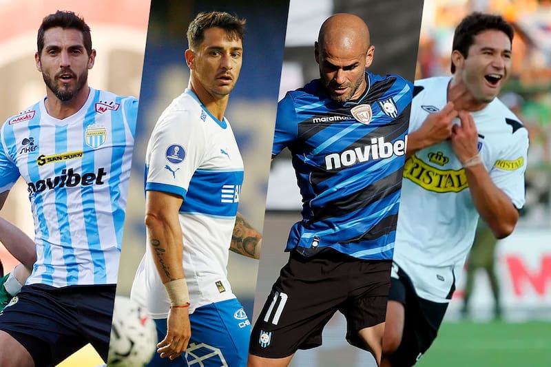 Cuatro jugadores importantes de nuestro medio están entre los 10 goleadores argentinos más prolíficos en actividad.