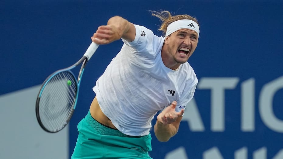 Alexander Zverev se instaló en las semifinales de Cincinnati.