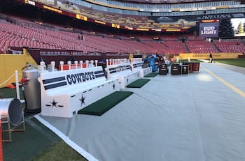 Dallas Cowboys jugaron clásico ante Washington con decisión inédita