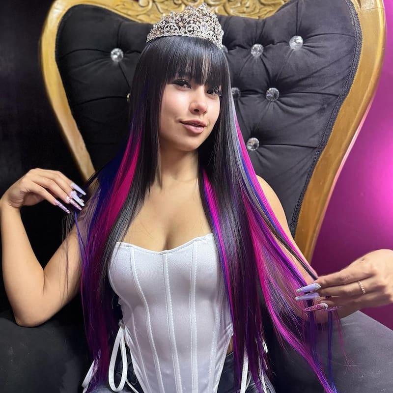 El pasado look de Eskarcita, ahora se atrevió con uno más arriesgado.