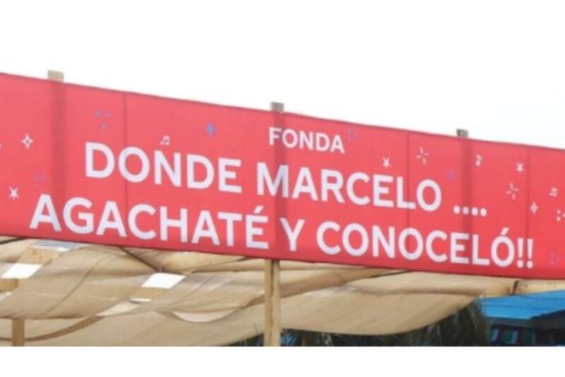 Fonda donde Marcela agachaté y conoceló.
Créditos: X.