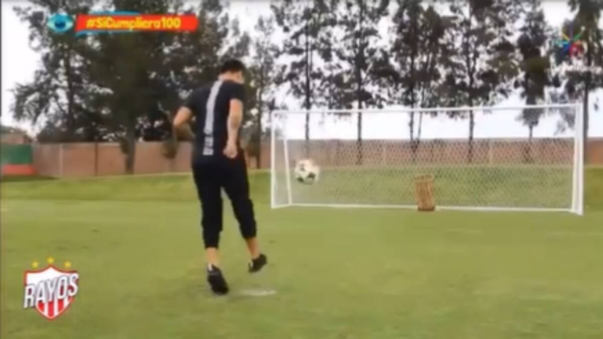 Edson Puch compartió divertido desafío que tuvo que realizar con el balón