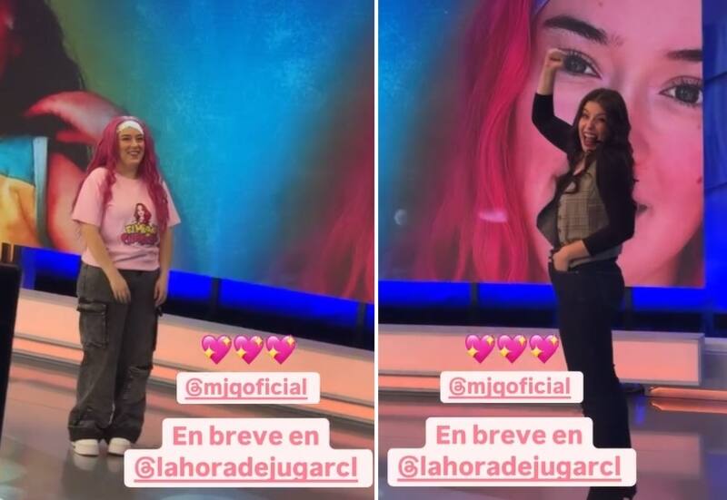 Christell Rodríguez y Coté Quintanilla se reencontraron en el programa de Mega. Créditos: Instagram