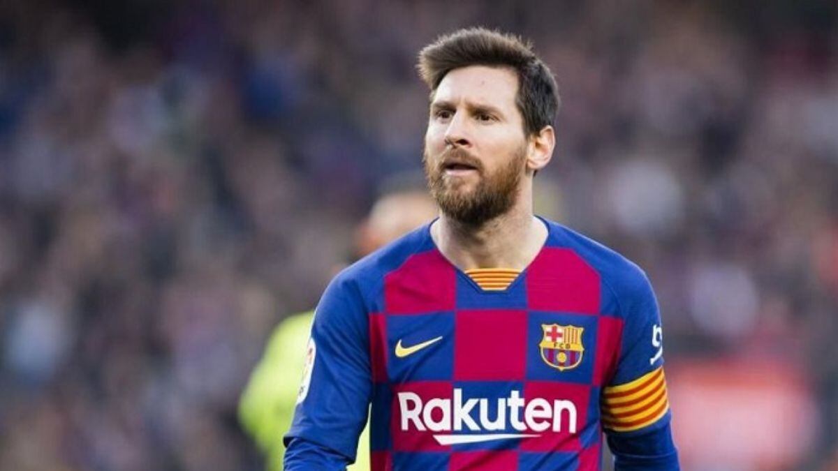 Lionel Messi en el Barcelona.