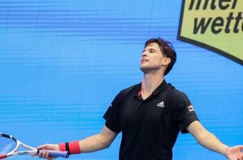 Sorpresa: Dominic Thiem cayó en sets corridos ante Andrey Rublev en el ATP de Viena