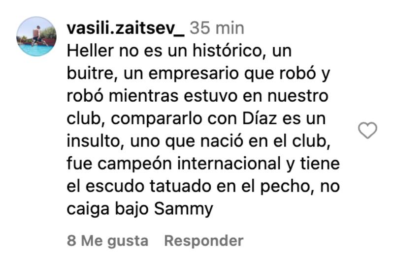 Sammis Reyes se ganó las críticas de los hinchas de la U por una publicación en Instagram.