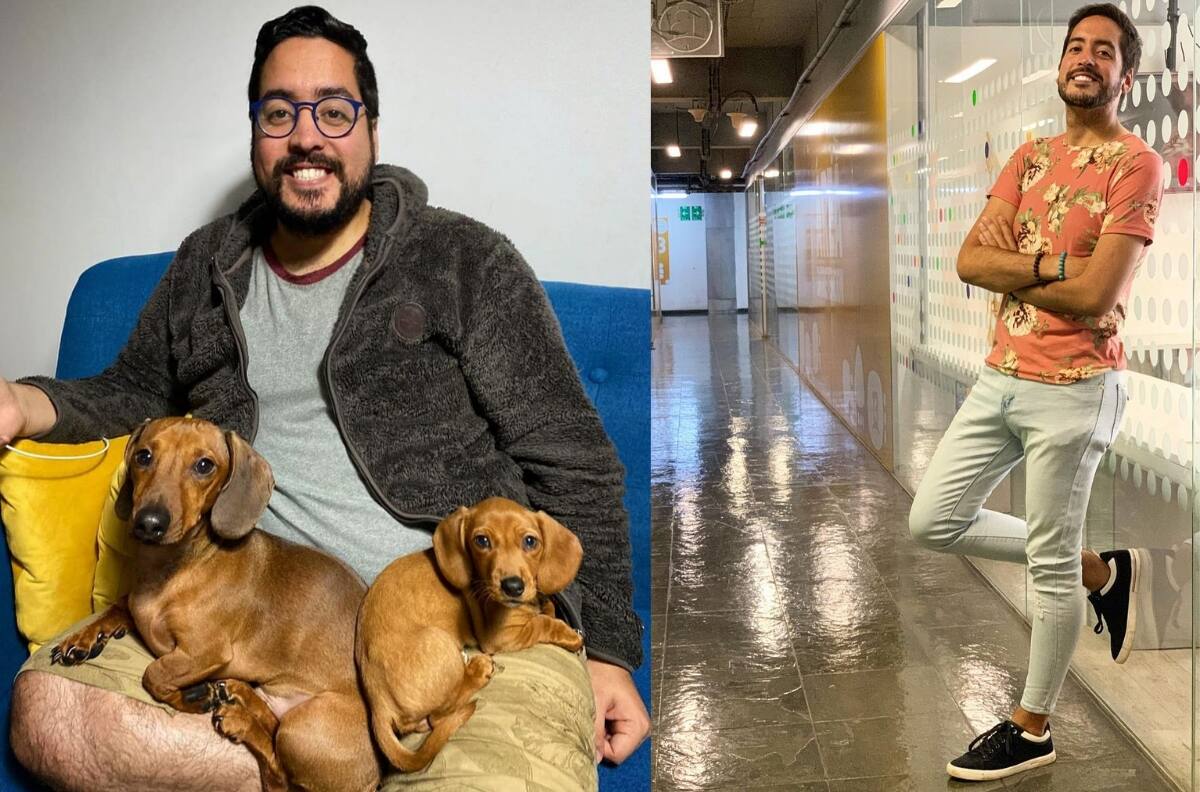 Drástico cambio: Matías Vera el notero de Canal 13 que pasaba casi 150 kilos y bajó 67
